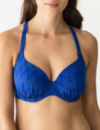PrimaDonna Swim VENICE blue pool bikini top full cup padded