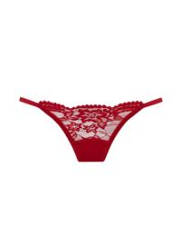 SCA-012-07 Muse by Coco de Mer Scarlett G String - SCA-012-07 Tango Red