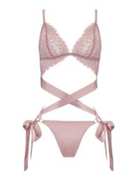 LIL-023-01 Muse By Coco de Mer Lily Playsuit - LIL-023-01 Blossom