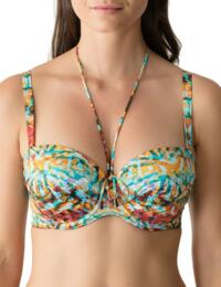 Prima Donna Swim Vegas Padded Strapless Bikini Top Colour Mix