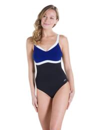 810414B011 Speedo Aquajewel Swimsuit - 810414B011 Black/Blue