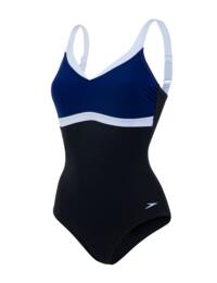 810414B011 Speedo Aquajewel Swimsuit - 810414B011 Black/Blue