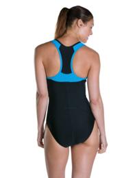 811404A504 Speedo Fitpro Swimsuit - 811404A504 Black/Blue