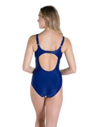 811409A371 Speedo Vivienne Clipback Swimsuit - 811409A371 Blue