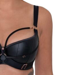 ST008105 Scantilly by Curvy Kate Harnessed Half Cup Bra - ST008105 Black