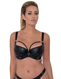 ST008105 Scantilly by Curvy Kate Harnessed Half Cup Bra - ST008105 Black