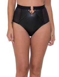 ST008208 Scantilly by Curvy Kate Harnessed High Waist Brief - ST008208 Black