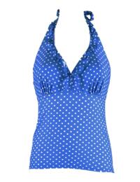3907 Pour Moi Hot Spots Underwired Tankini Top - 3907 Ocean