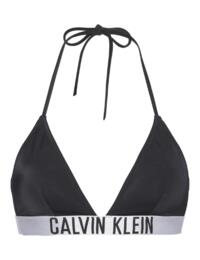 KW0KW00200094 Calvin Klein Intense Power Triangle Bikini Top - KW0KW00200094 Black