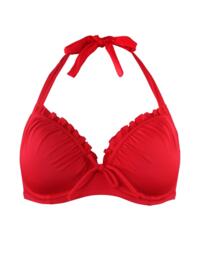 15200 Pour Moi Santa Monica Padded Halterneck Bikini Top - 15200 Red 