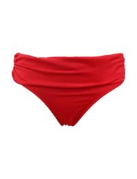 15203 Pour Mo Santa Monica Fold Over Bikini Brief - 15203 Red
