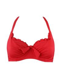 15211 Pour Moi Santa Monica Multiway Underwired Bikini Top - 15211 Red