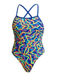 FS38L02644 Funkita Strapped In One Piece Swimsuit - FS38L02644 Noodle Bar