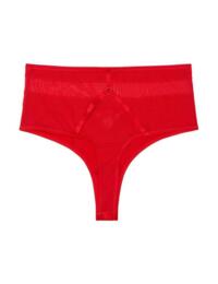 PPCCHW31456R Playful Promises Madeleine Bondage HW Thong Curve - PPCCHW31456R Red