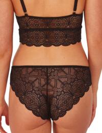 WWL753 Playful Promises Wolf & Whistle Ariana Lace Brief - WWL753 Black