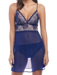 135009 Wacoal Lace Perfection Chemise - 135009 Sapphire