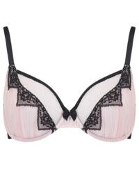 16202 Contradiction by Pour Moi Voila Underwired Bra - 16202 Pink/Black