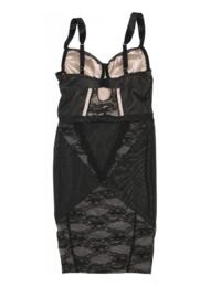 TL029  Tallulah Love Secret Seductress Control Slip Dress - TL029 Black/Pink