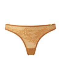 13006 Gossard Glossies Lace Thong - 13006 Spiced Honey