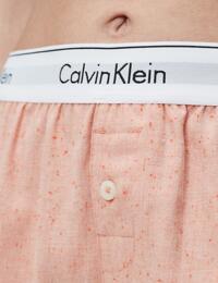 000QS6080E Calvin Klein Wovens Cotton Sleep Shorts - QS6080E Grapefruit Heather