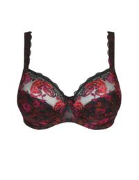 0163210 Prima Donna Palace Garden Full Cup Wire Bra - 0163210 Charcoal