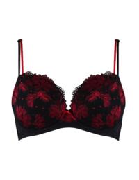 18700 Pour Moi Decadence Lightly Padded Bra - 18700 Red/Black