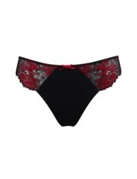 18704 Pour Moi Decadence Brief - 18704 Red/Black