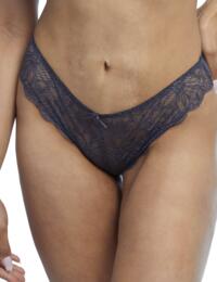 WWL632SG Playful Promises Wolf & Whistle Ariana Lace Brief - WWL632SG Steel Grey