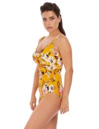 6958 Fantasie Florida Keys Gathered Plunged Swimsuit - 6958 Nectar