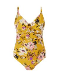 6958 Fantasie Florida Keys Gathered Plunged Swimsuit - 6958 Nectar