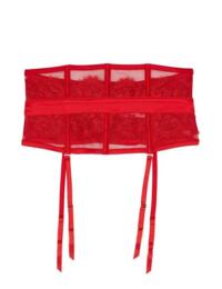 PPW3180 Playful Promises Anneliese Satin Net and Lace Waspie - PPW3180 Red