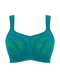 5021C Panache Sports Wired Sports Bra - 5021C Teal/Lime
