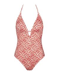 10207672 Sloggi Women Shore Koh Tachai One Piece Swimsuit - 10207672 Pink/Light Combination