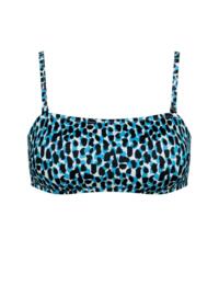 10207685 Sloggi Women Shore Koh Tachai Bandeau Bikini Top - 10207685 Blue/Dark Combination