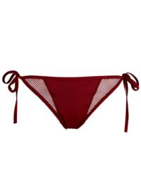 Pour Moi Glamazon Tie Side Bikini Brief in Red 