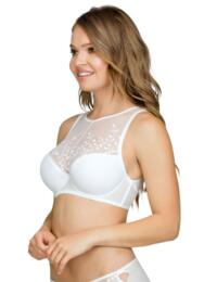 Parfait Evoke Padded High Neck Bra in Ivory