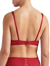 Aubade Aube Amoureuse Triangle Plunge Bra in Amour Red