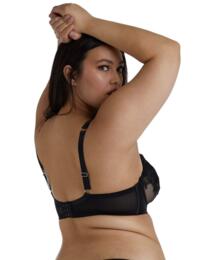 Playful Promises Anneliese Curve Lace Bra in Black