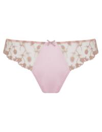 Muse by Coco De Mer Elizabeth Skirted Thong in Pink