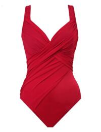 Figleaves Miraclesuit Revele Rock Solid Control Swimsuit Grenadine 
