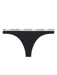 Calvin Klein Carousel Thong in Black