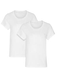 Calvin Klein CK One Cotton Crew Neck T-Shirt 2 Pack in White