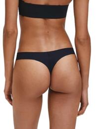 Calvin Klein Invisibles Thong in Black