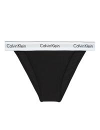 Calvin Klein Modern Cotton Tanga in Black