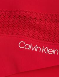Calvin Klein Perfectly Fit Flex Thong Red Gala 