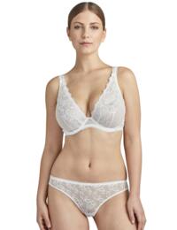 Aubade Pour Toujours Comfort Plunging Triangle Bra in Opale
