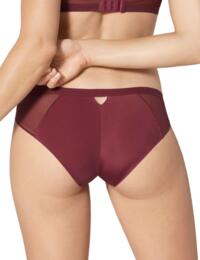 Sloggi S Symmetry Low Rise Cheeky Brief in Smokey Russet
