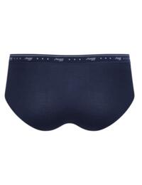 Sloggi 24/7 100 Hipster Brief 2 Pack in Blue/Light Combination