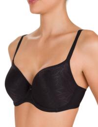 Conturelle by Felina Silhouette Collection Wired Spacer Bra Black 