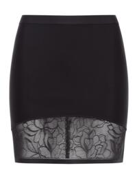 Conturelle by Felina Silhouette Collection Skirt Black 
